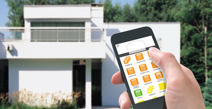 Beispielfoto Smart-Home Steuerung