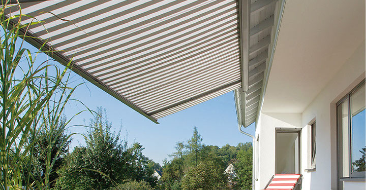 Beispielfoto Gelenkarmmarkisen