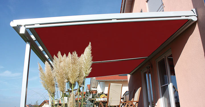 Beispielfoto Unterglasmarkisen