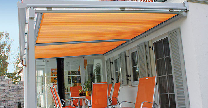 Beispielfoto Unterglasmarkisen