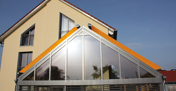 Beispielfoto Wintergartenmarkisen