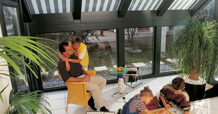 Beispielfoto Wintergartenmarkisen