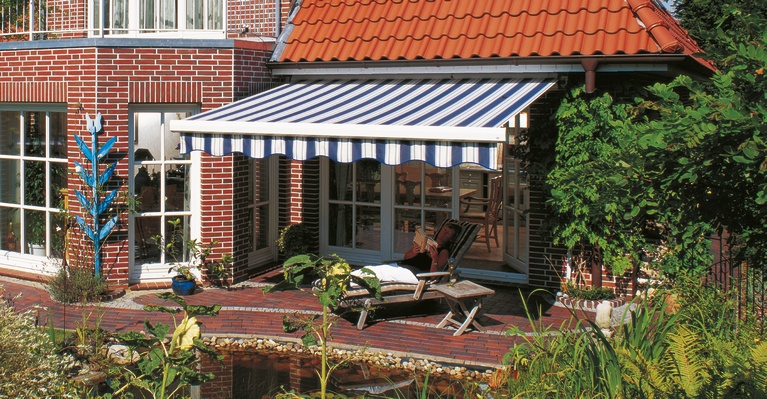 Beispielfoto Gelenkarmmarkisen