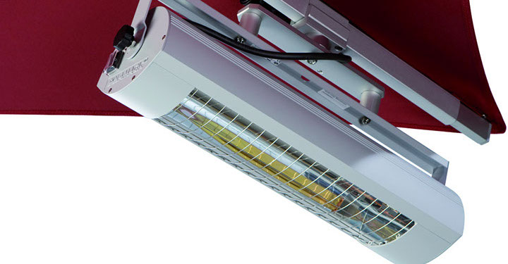 Beispielfoto Großschirme Erweiterung Heizstrahler