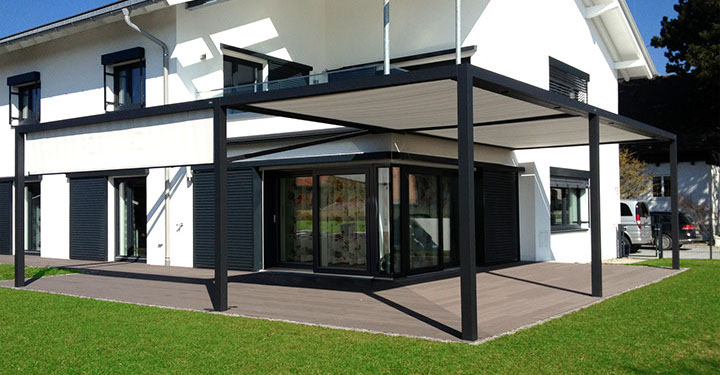 Beispielfoto freistehende Markisen Beispielfoto freistehende Markisen