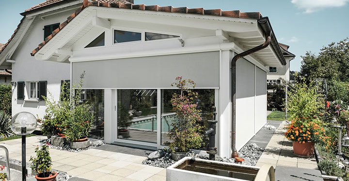 Beispielfoto Senkrechtmarkisen